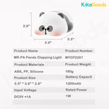 MR.PA Panda Clapping Night Light