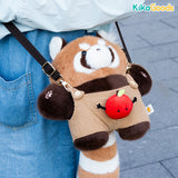 Red Panda Handmade Crossbody Doll Plush Toy