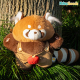 Red Panda Handmade Crossbody Doll Plush Toy