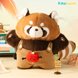 Red Panda Handmade Crossbody Doll Plush Toy