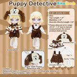 Puppy Detective 1/12 BJD Clothing Set