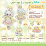 Dessert Series Lemon Bavarois 1/12 BJD Clothing Set