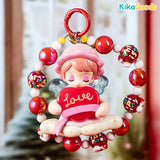 KikaGoods Christmas Beads Handmade Keychain