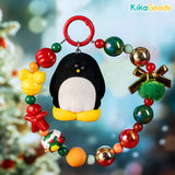 KikaGoods Christmas Beads Handmade Keychain