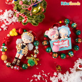 KikaGoods Christmas Beads Handmade Keychain