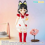 LuckyDoll Heart Princess Dress Series 1/6 Points BJD Clothing Set