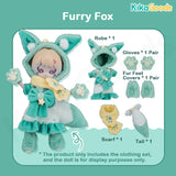 Fairy Tale Town Series Furry Fox 1/12 BJD Clothing Set