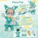 Fairy Tale Town Series Furry Fox 1/12 BJD Clothing Set