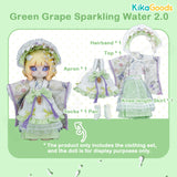 Dessert Series Green Grape Sparkling Water 2.0 1/12 BJD Clothing Set