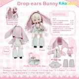 Daily Series Drop-ears Bunny 1/12 BJD Clothing Set