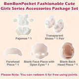 BonBonPocket Fashionable Cute Girls Series Accessories Package Set