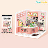 Rolife Super Creator DIY Miniature House - Double Joy Bubble Tea