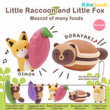 KITAN CLUB Little Fox and Little Raccoon Eggplant Cucumber and Purple Sweet Potato Gacha