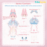 Moon Jumping Time Bunny Series 1/12 Action Figure BJD Blind Box