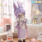 Moon Jumping Time Bunny Series 1/12 Action Figure BJD Blind Box