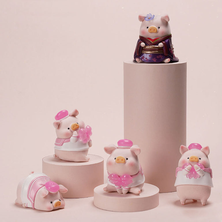 Lulu The Piggy In Bloom Sakura 2 Blind Box - KIKAGoods